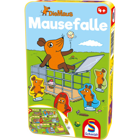 Schmidt Spiele Die Maus Mausefalle – Bring-Mich-Mit-Spiel in Metalldose | ab 4