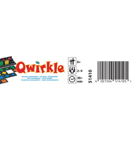 Schmidt Spiele Qwirkle Mini-Format: Spiel des Jahres in Metalldose inkl. 2 Erweiterungen