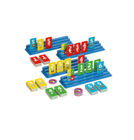 Schmidt Spiele MyRummy® Kids | Zahlen-Rätselspiel | Familienklassiker in Metallbox | Ab 5 Jahre