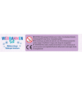 Schmidt Spiele Webrahmen-Set | Kreativ-Bastel-Set in Metallbox ab 5 Jahren
