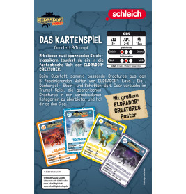 Schleich Eldrador Kartenspiel - Schmidt Spiele Strategie für Fantasy Fans | Ab 4 J.