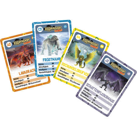 Schleich Eldrador Kartenspiel - Schmidt Spiele Strategie für Fantasy Fans | Ab 4 J.