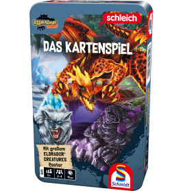 Schleich Eldrador Kartenspiel - Schmidt Spiele Strategie für Fantasy Fans | Ab 4 J.