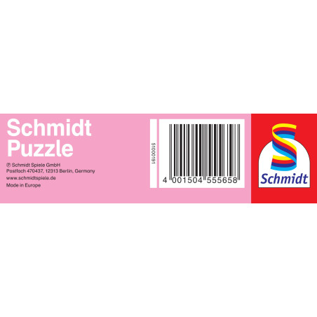 Schmidt Spiele Puzzle Prinzessin der Einhörner – 100 Teile für magischen Puzzlespaß ab 6