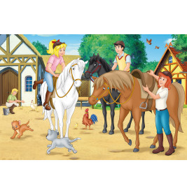 Selecta Puzzle-Box Bibi & Tina – 4 Puzzles (2x100, 2x150 Teile) ab 6 Jahre