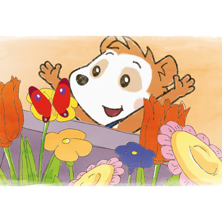 Selecta Puzzle-Box Bobo Siebenschläfer – 4 Kinderpuzzles (2x26, 2x48 Teile) ab 3 Jahre