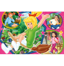 Schmidt Spiele Puzzle Bibi Blocksberg Hex-Hex 100 Teile – Magischer Puzzlespaß für kleine Hexenfans