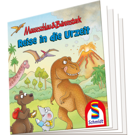 Schmidt Spiele Puzzle Mauseschlau & Bärenstark Urzeit | 60 Teile, ab 5 Jahren, EAN 4001504564117