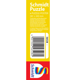 Schmidt Spiele Puzzle Tierkinder auf dem Bauernhof 100 T. | Nachhaltige Graspappe