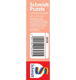 Schmidt Spiele Einhorn Puzzle – Sanfte Einhornschönheit | 100 T. (NATPAX Graspappe) (4001504565305)