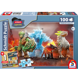 Selecta Schleich Eldrador Puzzle – 'Kreaturen' 100 Teile