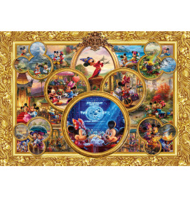 Schmidt Spiele Disney Thomas Kinkade Mickey & Minnie Dream Collage II Puzzle 1000 Teile