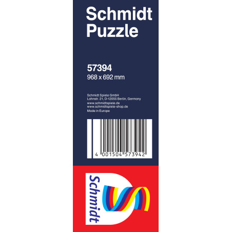 Schmidt Spiele Puzzle Wild Animals Heartiger – 2000 Teile für Erwachsene