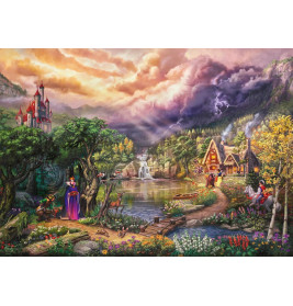 Disney Schneewittchen & Königin Puzzle Thomas Kinkade - Schmidt Spiele (1000 Teile)