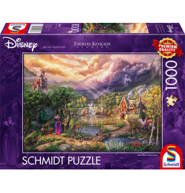 Disney Schneewittchen & Königin Puzzle Thomas Kinkade - Schmidt Spiele (1000 Teile)
