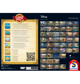 Selecta Puzzle Thomas Kinkade Disney: Mickey & Minnie Trimming The Tree – 1000 Teile (58047)