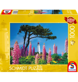 Selecta Puzzle Leuchtturm Dornbusch, Hiddensee 1000 Teile – Küstenromantik pur!