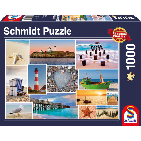 Schmidt Spiele Puzzle Am Meer 1000 Teile – Anne Geddes Fotokunst