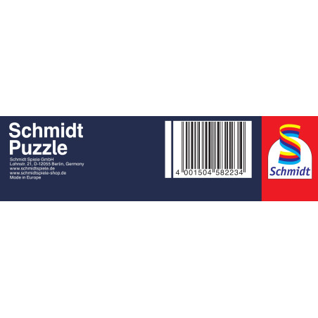 Schmidt Spiele Puzzle Jahreszeiten-Baum: 500 Teile für Natur- & Puzzle-Freunde | Ab 12 Jahren