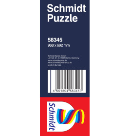 Schmidt Spiele Puzzle Jahreszeiten-Haus – 2000 Teile Premium Qualität