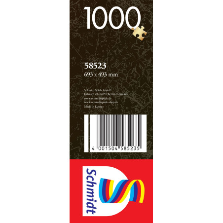 SCHMIDT Spiele Puzzle Waldeszauber 1000 Teile - Magier & Goldener Baum