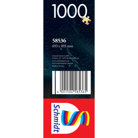 Schmidt Spiele Puzzle: M. Farella Kosmische Farbenpracht – Reise ins Weltall (1000 Teile) | Online