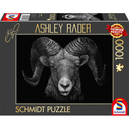 Schmidt Spiele Puzzle Dominance: 1000 Teile A. Rader Widder – Im Zeichen des Feuers | Offizieller Shop