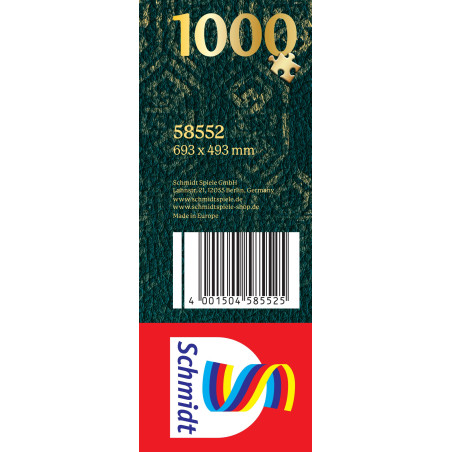 Schmidt Spiele Der Hobbit: Leaving Bag End Puzzle – 1000 Teile Mittelerde für Tolkien-Liebhaber ab 12 J.