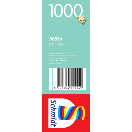 Schmidt Spiele Puzzle C.Pinson Morgenstille am See – 1000 Teile