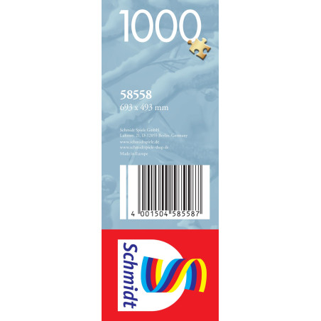 Selecta Puzzle M. Frederickson Hunde 1000 Teile – Detailreiche Motive