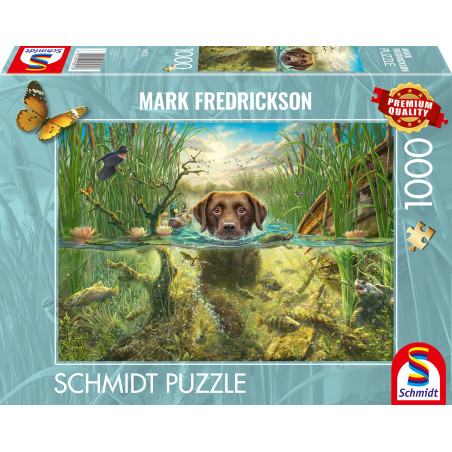 Selecta Puzzle M. Frederickson Hunde 1000 Teile – Faszinierende Szenen