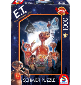 Selecta Puzzle 1000 Teile: E.T. Abenteuer eines Außerirdischen | Filmklassiker motiv
