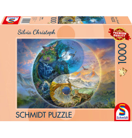 Selecta Puzzle Silvia Christoph – 1000 Teile – Hochwertige Kunst für Puzzle-Liebhaber (58596)