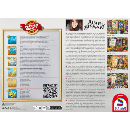 Selecta Puzzle 'A. Stewart Erinnerungen an New York' – 1000 Teile Metropolen-Motiv (58598)