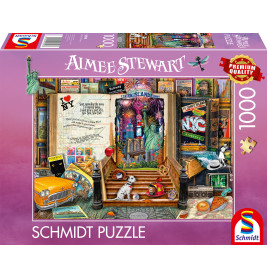 Selecta Puzzle 'A. Stewart Erinnerungen an New York' – 1000 Teile Metropolen-Motiv (58598)