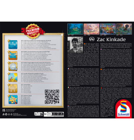 Selecta Puzzle 'Der Garten Eden' von Zac Kinkade | 1000 Teile | Traummotiv | 4001504586102