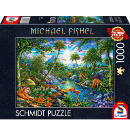 Selecta Puzzle 1000 Teile M. Fishel: Inselparadies – Tropische Träume erleben!