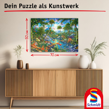 Selecta Puzzle 1000 Teile M. Fishel: Inselparadies – Tropische Träume erleben!