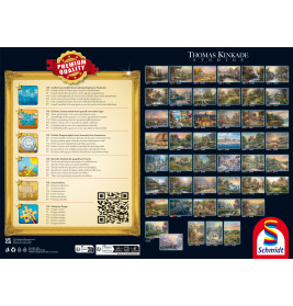 Selecta Puzzle 'Kleinod am Meer' Thomas Kinkade | 1000 Teile | Küstenlandschaft | 4001504586287
