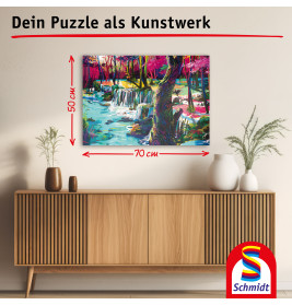 Selecta Puzzle 1000 Teile R. Tili: Pfad der Fantasie – Magische Reise erleben!