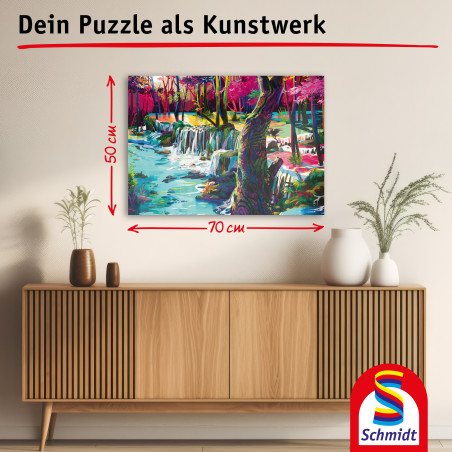 Selecta Puzzle 1000 Teile R. Tili: Pfad der Fantasie – Magische Reise erleben!