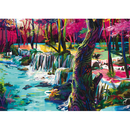 Selecta Puzzle 1000 Teile R. Tili: Pfad der Fantasie – Magische Reise erleben!