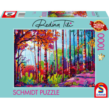 Selecta Puzzle 1000 Teile R. Tili: Im Herzen des Waldes – Ruhe & Natur pur!