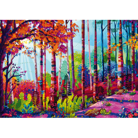 Selecta Puzzle 1000 Teile R. Tili: Im Herzen des Waldes – Ruhe & Natur pur!