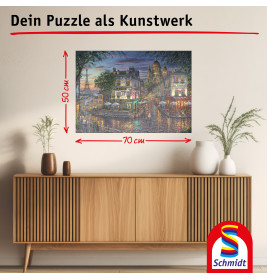 Selecta Puzzle R. Finale 1000 Teile: Montmartre – Charmantes Paris erleben!