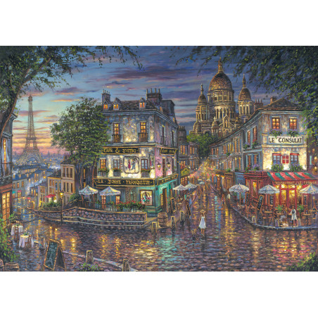 Selecta Puzzle R. Finale 1000 Teile: Montmartre – Charmantes Paris erleben!