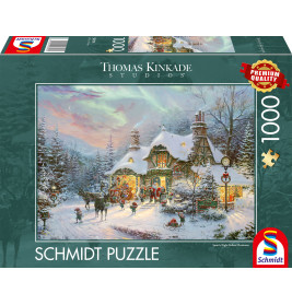 Selecta Puzzle Santas Nacht bevor Weihnachten 1000 Teile – Magische Feiertagsstimmung!