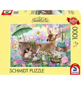 Selecta Puzzle Frühlingstraum Sheena 1000 Teile – Farbenfrohe Frühlingslandschaft!