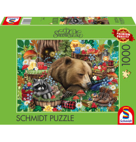 Selecta Puzzle Sommertraum Sheena Pik 1000 Teile – Sonniger Puzzlespaß!