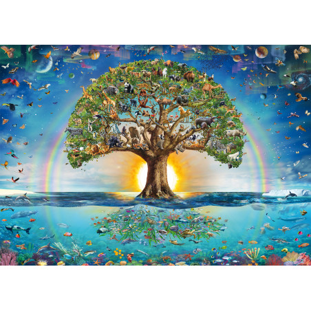 Selecta Puzzle: Die Magie des Lebensbaums – 1000 Teile Puzzle für mystische Entspannung & Konzentration